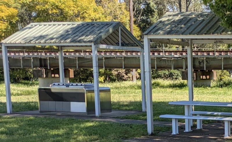 FRANK ROBINSON PARK BBQ Area