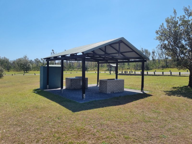 CROWDY GAP CAMPGROUND BBQ Area