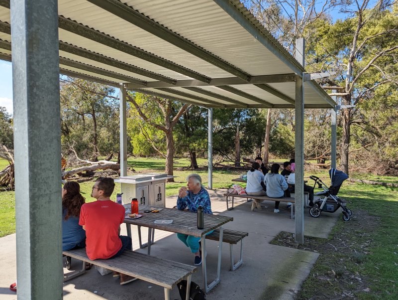 WOODLAND PICNIC AREA BBQ Area