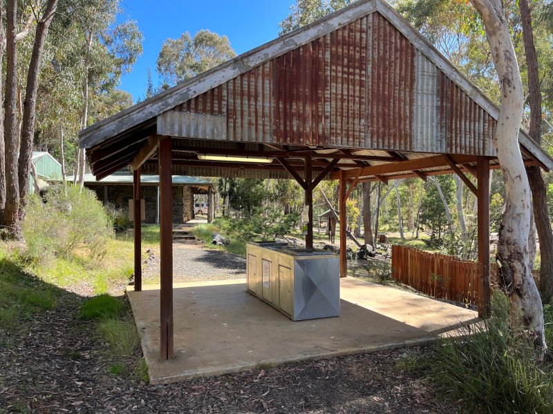 GLENDORA CAMPGROUND BBQ Area