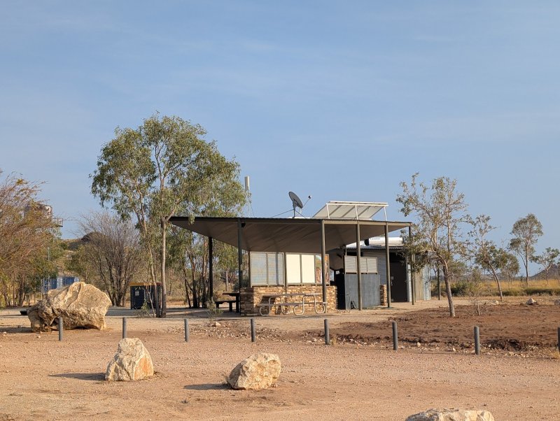 MIMBI CAVES CAMPGROUND BBQ Area
