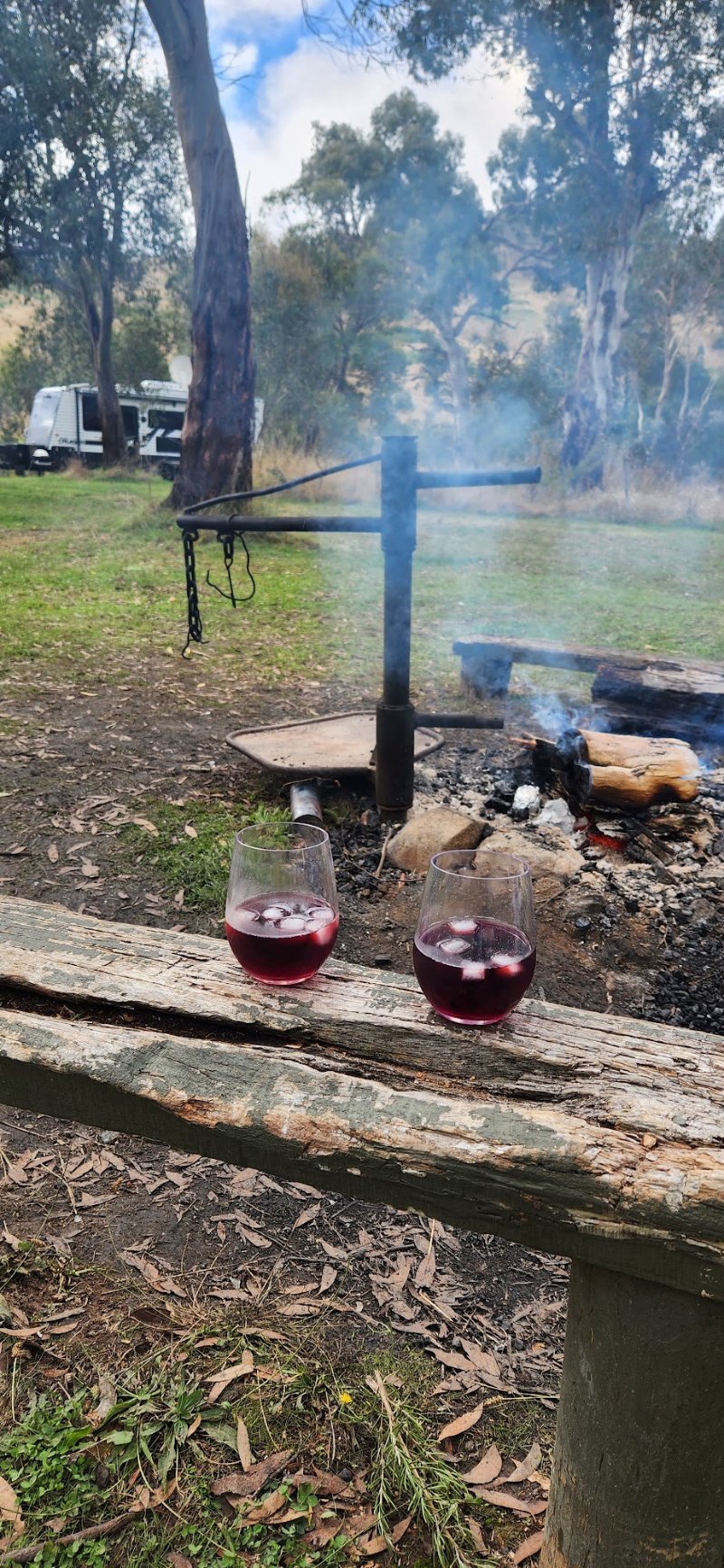 VICTORIA FALLS CAMPGROUND & TOILET BBQ Area