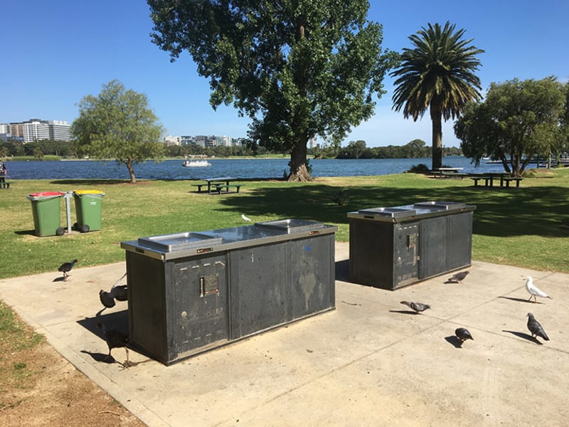 ALBERT PARK BBQ Area