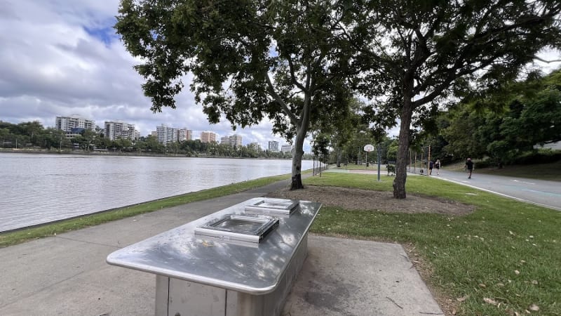 WEST END RIVERSIDE LANDS PARK BBQ Area