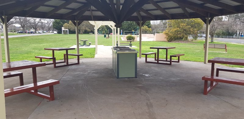ROMSEY SKATEPARK BBQ Area