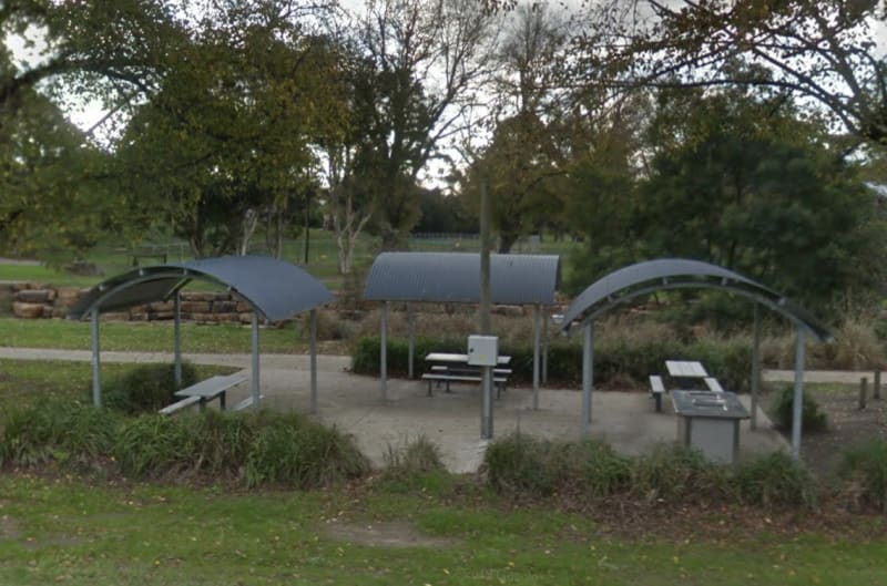 SCULTURE PARK BBQ Area