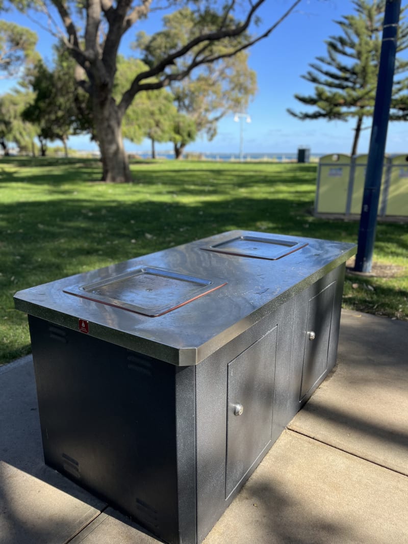 Stock photo of Public BBQ in BELL PARK RESERVE