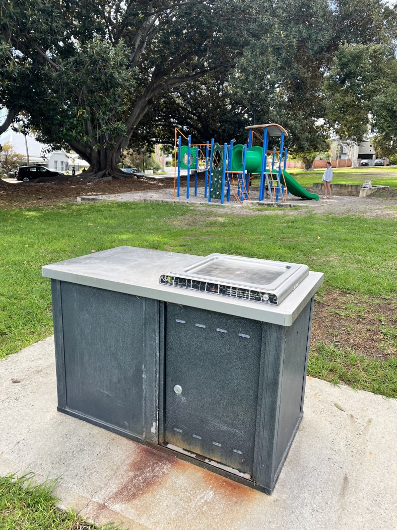 Stock photo of Public BBQ in GEO THOMPSON PARK