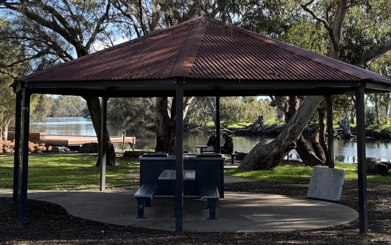 WOODBRIDGE RIVERSIDE PARK BBQ Area