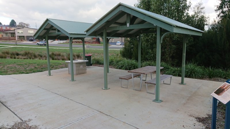 SHEOAK STREET PARK BBQ Area