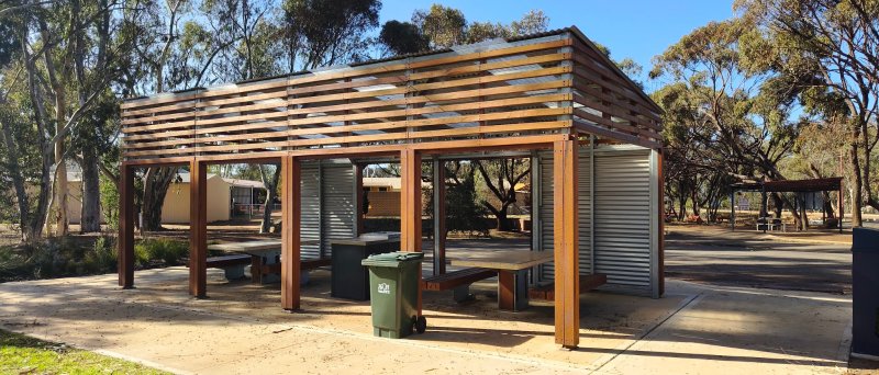 ROAD HOUSE PARK BBQ Area