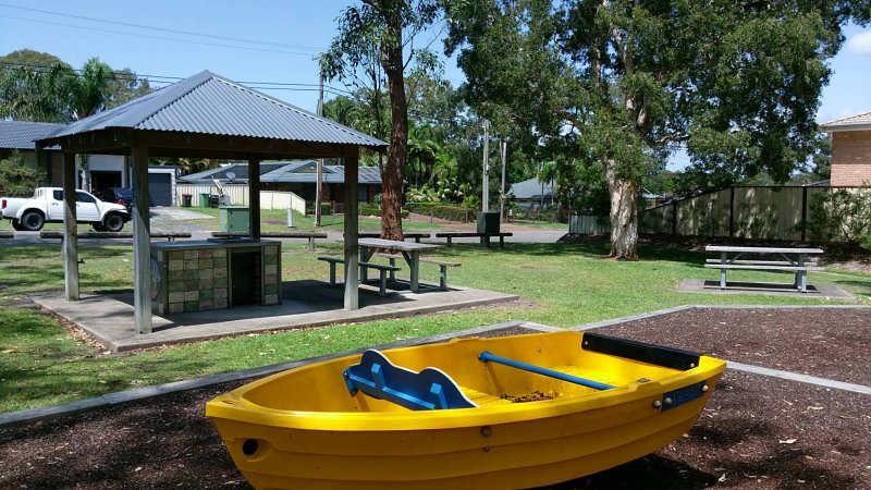 SCOUT HALL PARK BBQ Area