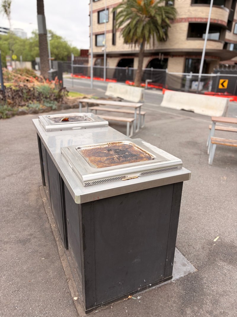 RAILWAY RESERVE BBQ Area