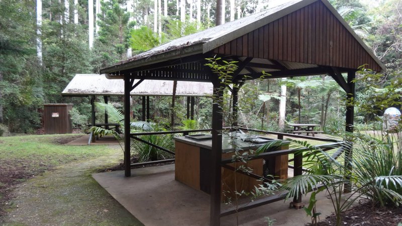 THE PINES PICNIC AREA BBQ Area