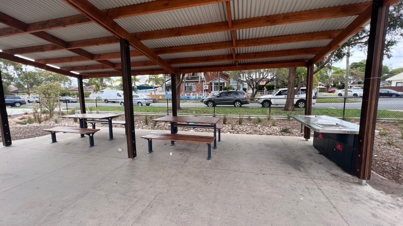PARRY PARK PLAY SPACE BBQ Area