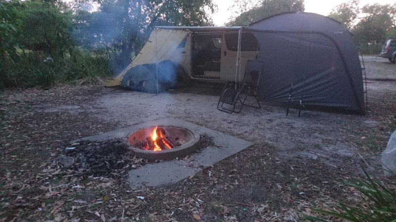 ARAGUNNU CAMPGROUND BBQ Area