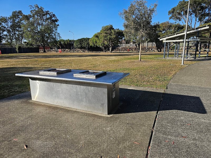 HIDDEN WORLD PLAYGROUND BBQ Area