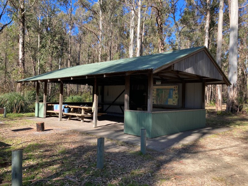 BRUSHY MOUNTAIN CAMPGROUND BBQ Area