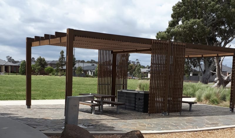 FORTRESS PARK BBQ Area