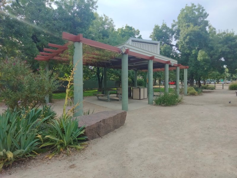 THE ROCKET PLAYGROUND BBQ Area