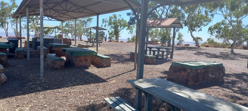 FIVE RIVERS LOOKOUT BBQ Area