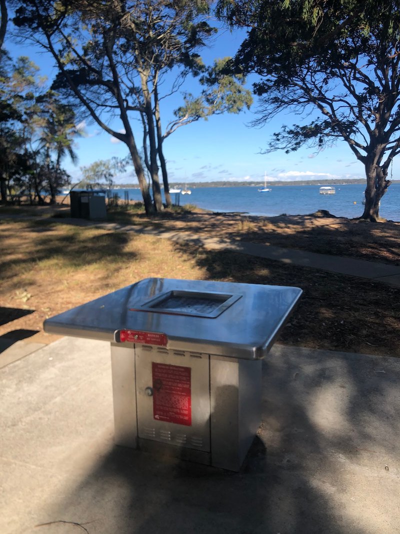 PIONEER PARK BBQ Area