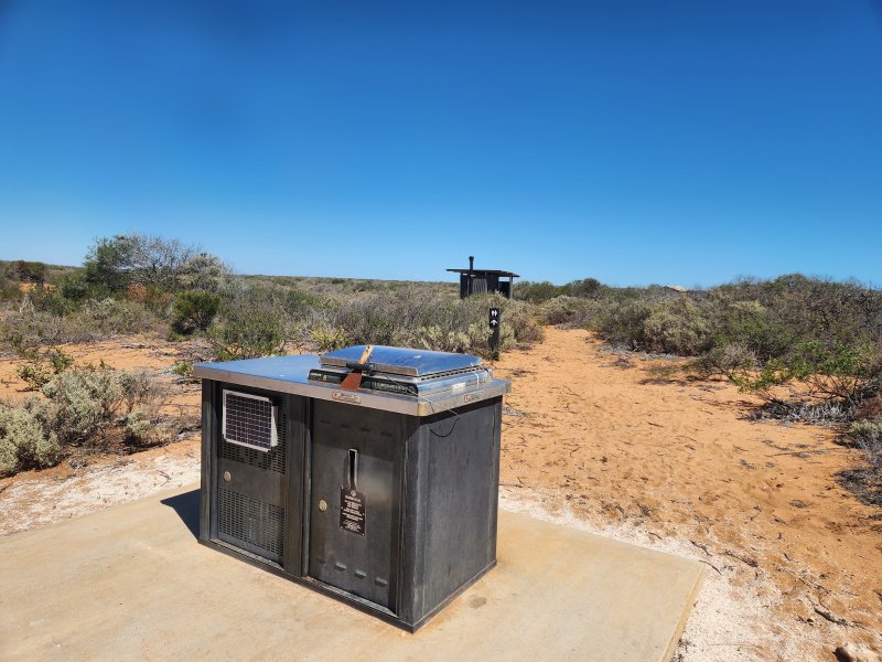 BOTTLE BAY CAMPGROUND BBQ Area