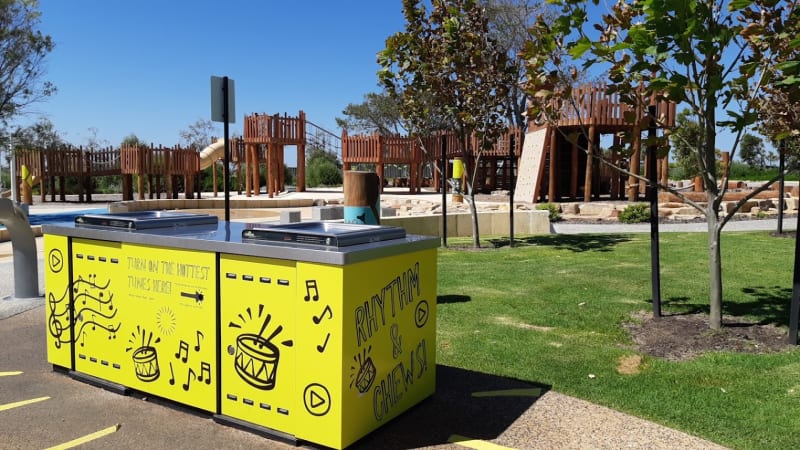 REVOLUTION PARK BBQ Area