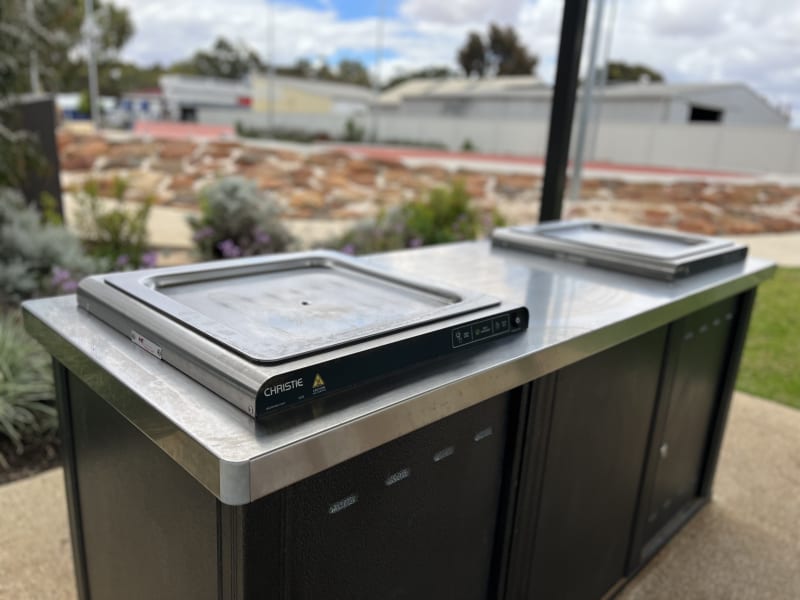 Stock photo of Public BBQ in MOORT WABINY PARK