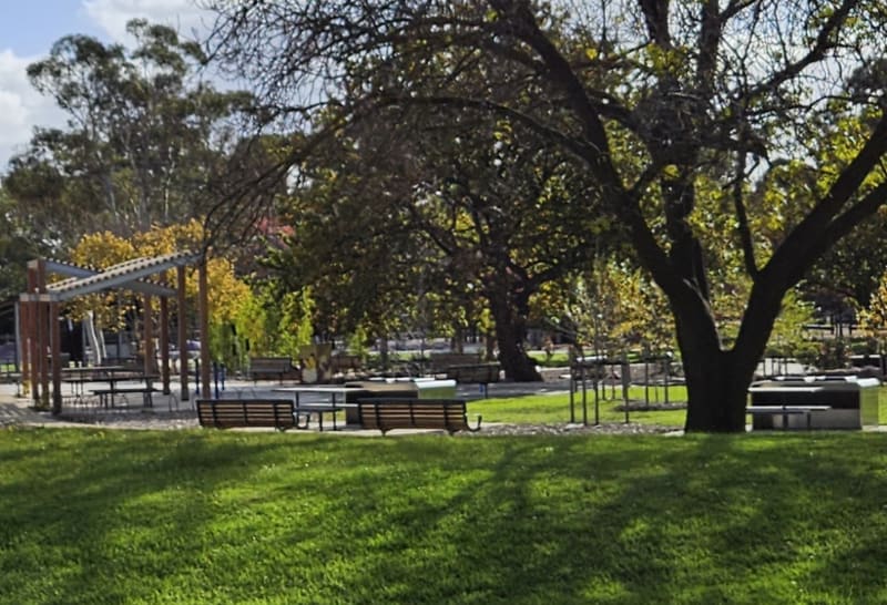 BALLAM PARK RESERVE BBQ Area