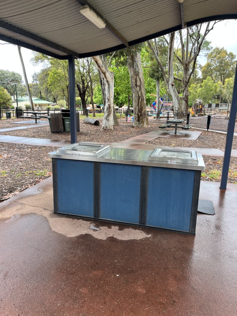 Stock photo of Public BBQ in SCULPTURE PARK