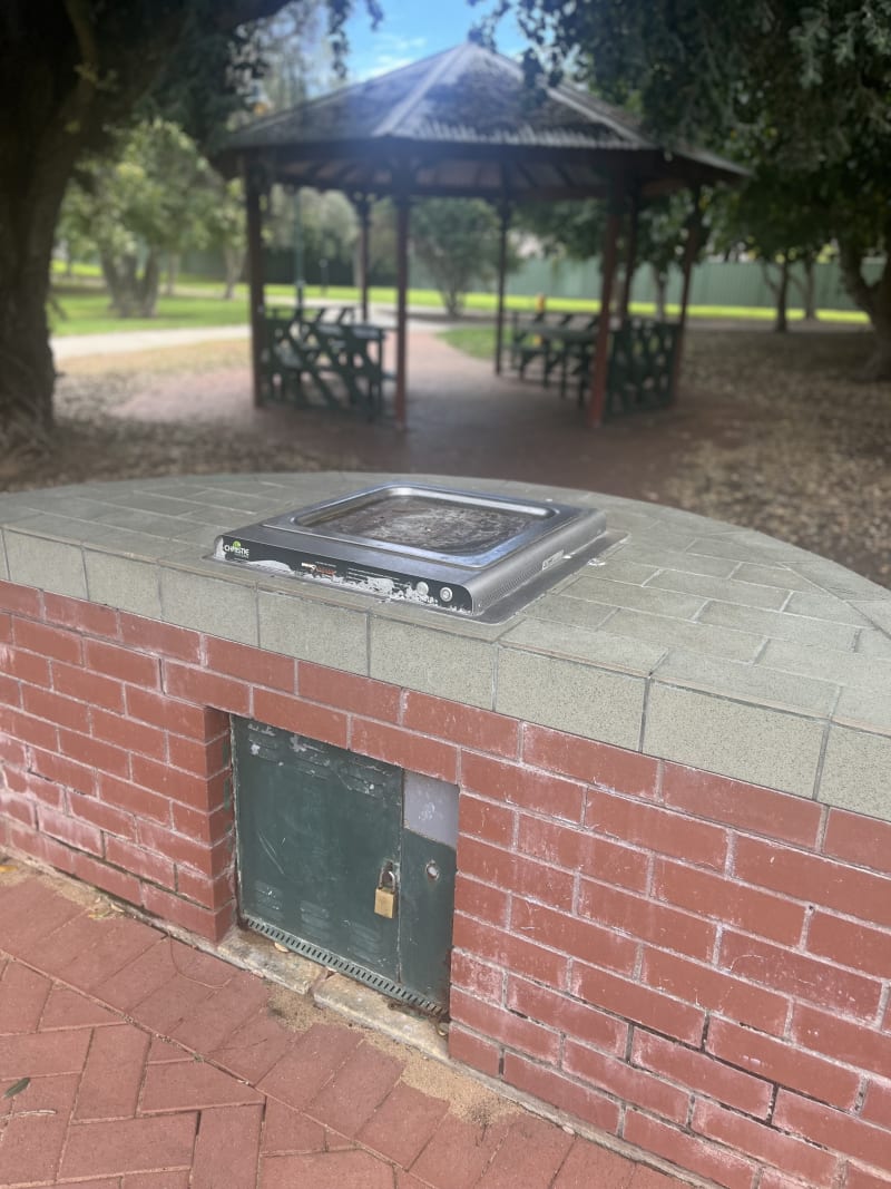 Stock photo of Public BBQ in EMILY MAIN PARK