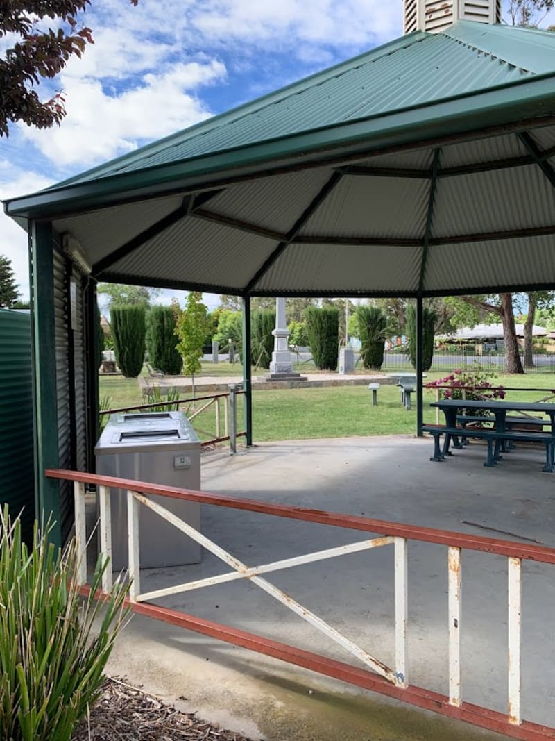 MEMORIAL PARK BBQ Area