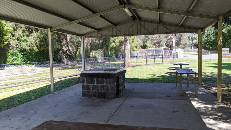 MOOROOLBARK MINIATURE RAILWAY BBQ Area