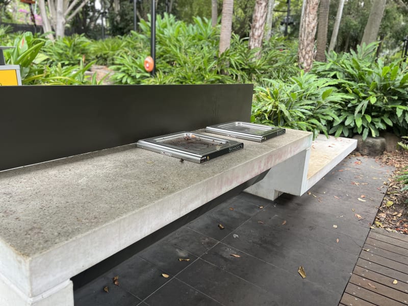 Stock photo of Public BBQ in SOUTH BANK PARKLANDS