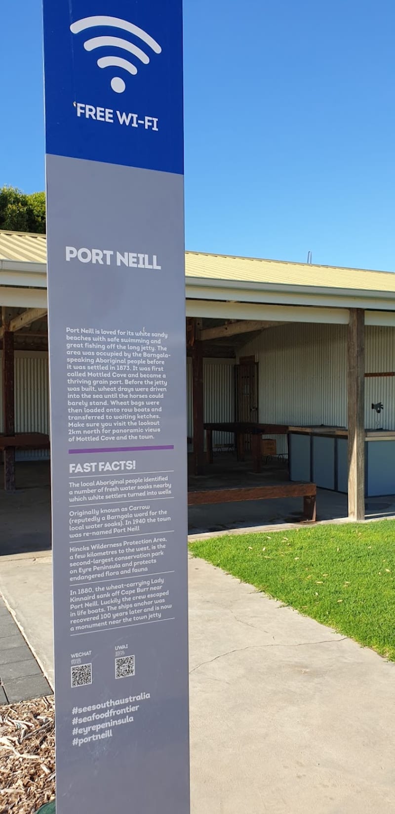 PORT NEILL FORESHORE BBQ Area