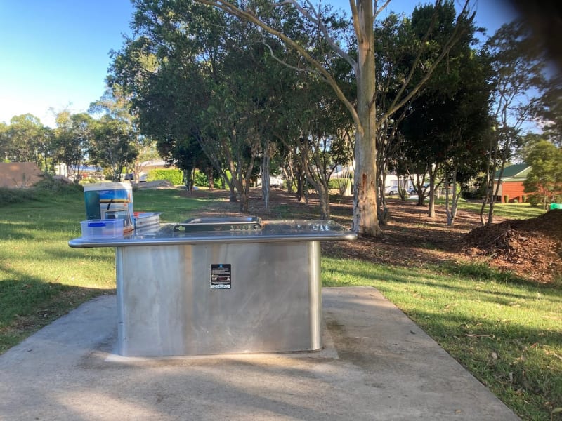 NEWCOMB PARK BBQ Area