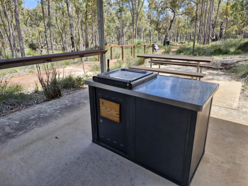 CROOKED BROOK FORREST BBQ Area