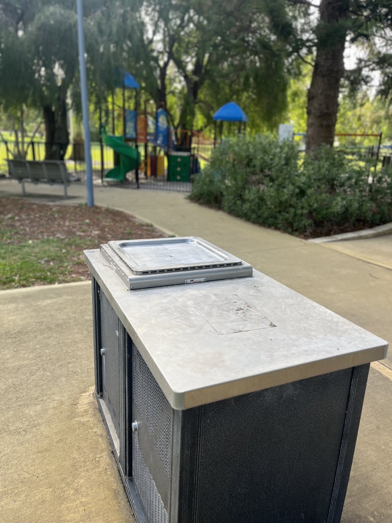 Stock photo of Public BBQ in ROWE PARK
