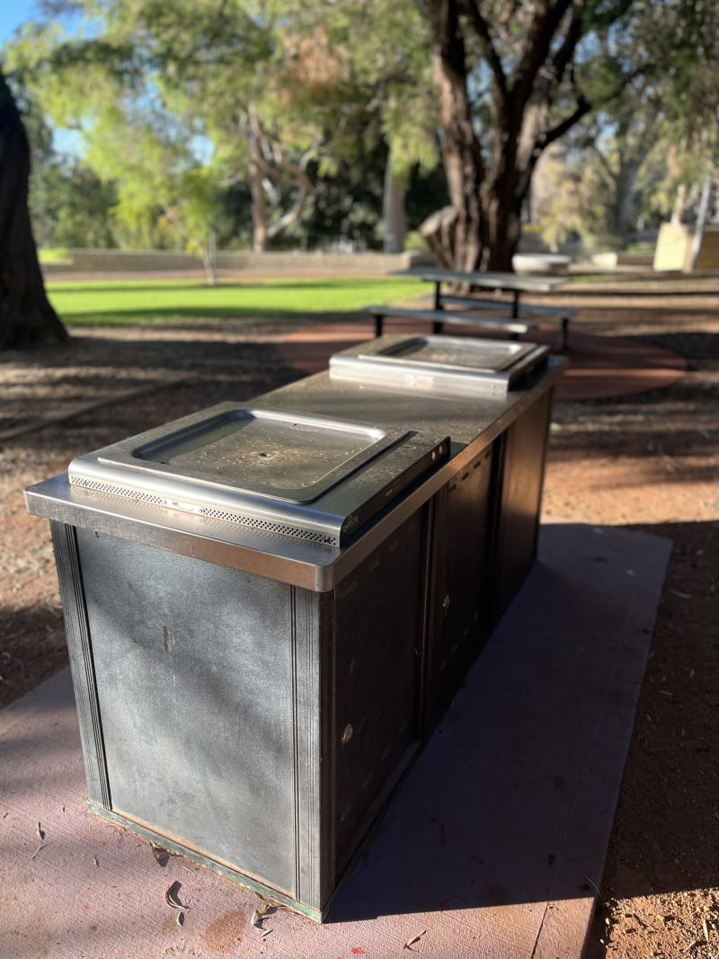 Stock photo of Public BBQ in KADIDJINY PARK