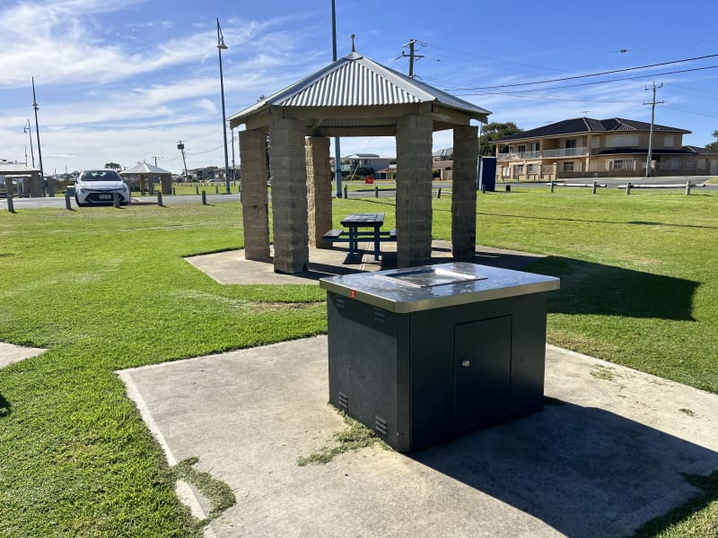 Stock photo of Public BBQ in PHOEBE HYMUS PARK