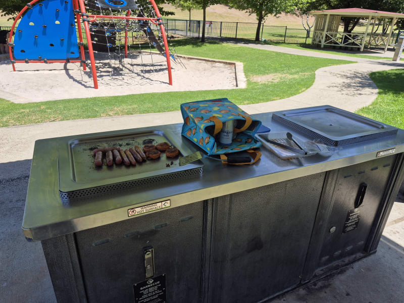 MEMORIAL PARK BBQ Area