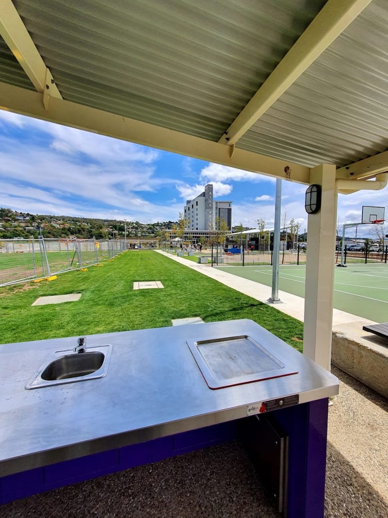 RIVERBEND PARK BBQ Area