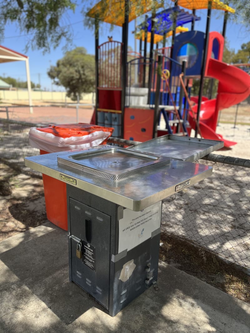 Stock photo of Public BBQ in MEMORIAL GARDEN