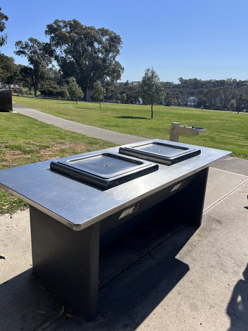 MANNING LAKE BBQ Area