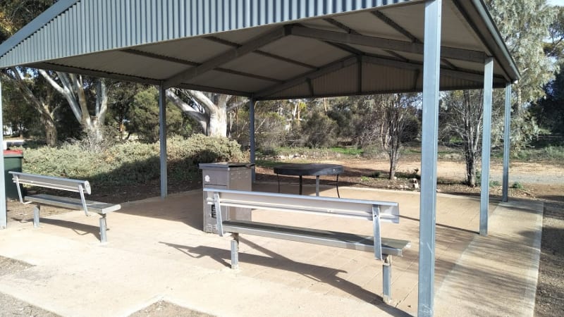 LOCHIEL MEMORIAL HALL RV CAMPSITE BBQ Area