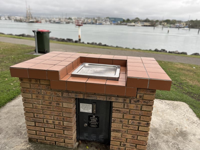 Stock photo of Public BBQ in LA BALSA PARK
