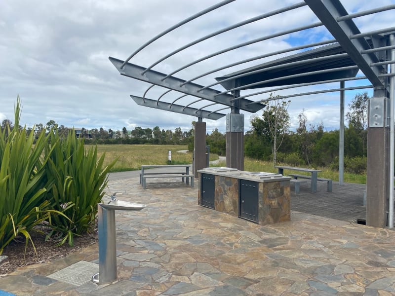 CASCADES ON CLYDE WETLANDS BBQ Area