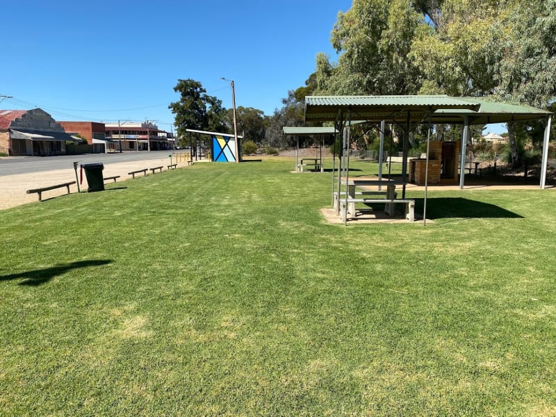 THE BIG BLADE BBQ Area