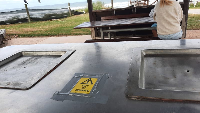 TICKLE PARK BBQ Area